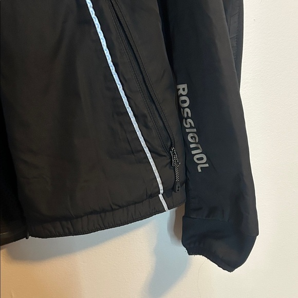 Rossignol Black Windbreaker with White Accents - Picture 5 of 8